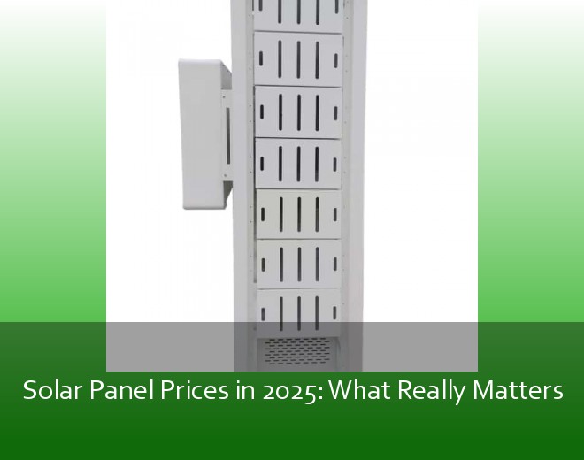 Solar Panel Prices in 2025: What Really Matters